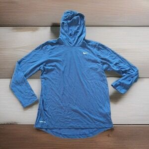 Nike Large Men's Dri-Fit Navy Blue Pullover